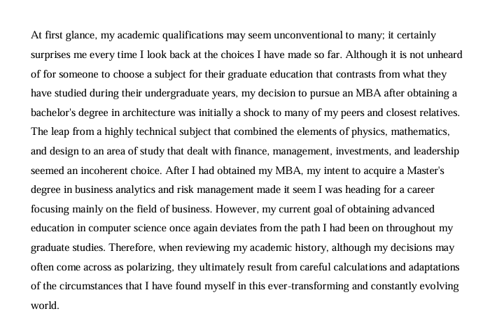 master of computer science